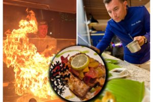 Egipte virtuvės šefas iš Turkijos turistus lepina patiekalais, įkvėptais prancūziškos kulinarijos technikos