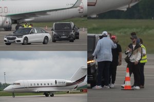 Superžvaigždė Justinas Timberlake'as – jau Lietuvoje: užfiksuotas Kauno oro uoste