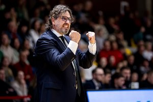 A. Trinchieri gali nurimti – italas ir kitą sezoną treniruos „Žalgirį“