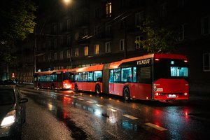 Grįžtantiems iš J. Timberlake’o koncerto į sostinę – specialus naktinis autobusų srautas