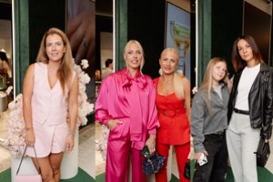 Brangakmenių naujienomis domėjosi stilingos žinomos damos: atvyko ir Veronika Montvydienė su dukra