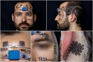 Elektroninė veido „tatuiruotė“ leidžia įvertinti protinę įtampą darbe