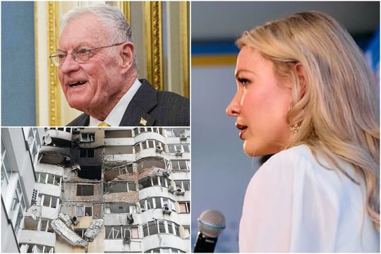 Po didelės Rusijos oro atakos – jaudinantis K. Kellogo dukros kreipimasis į tėtį