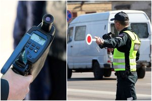 Per dieną Klaipėdoje pareigūnai užfiksavo kone pusšimtį greičio viršijimo atvejų – 8 vairuotojai neteks teisių