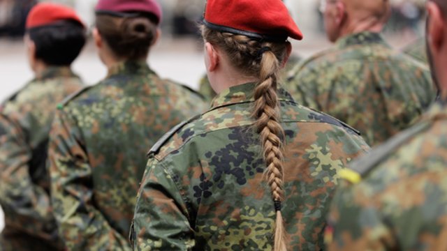 Įvertino lietuvių požiūrį į vokiečių brigadą: vieni giria jų geležinę tvarką, kiti neslepia kritikos