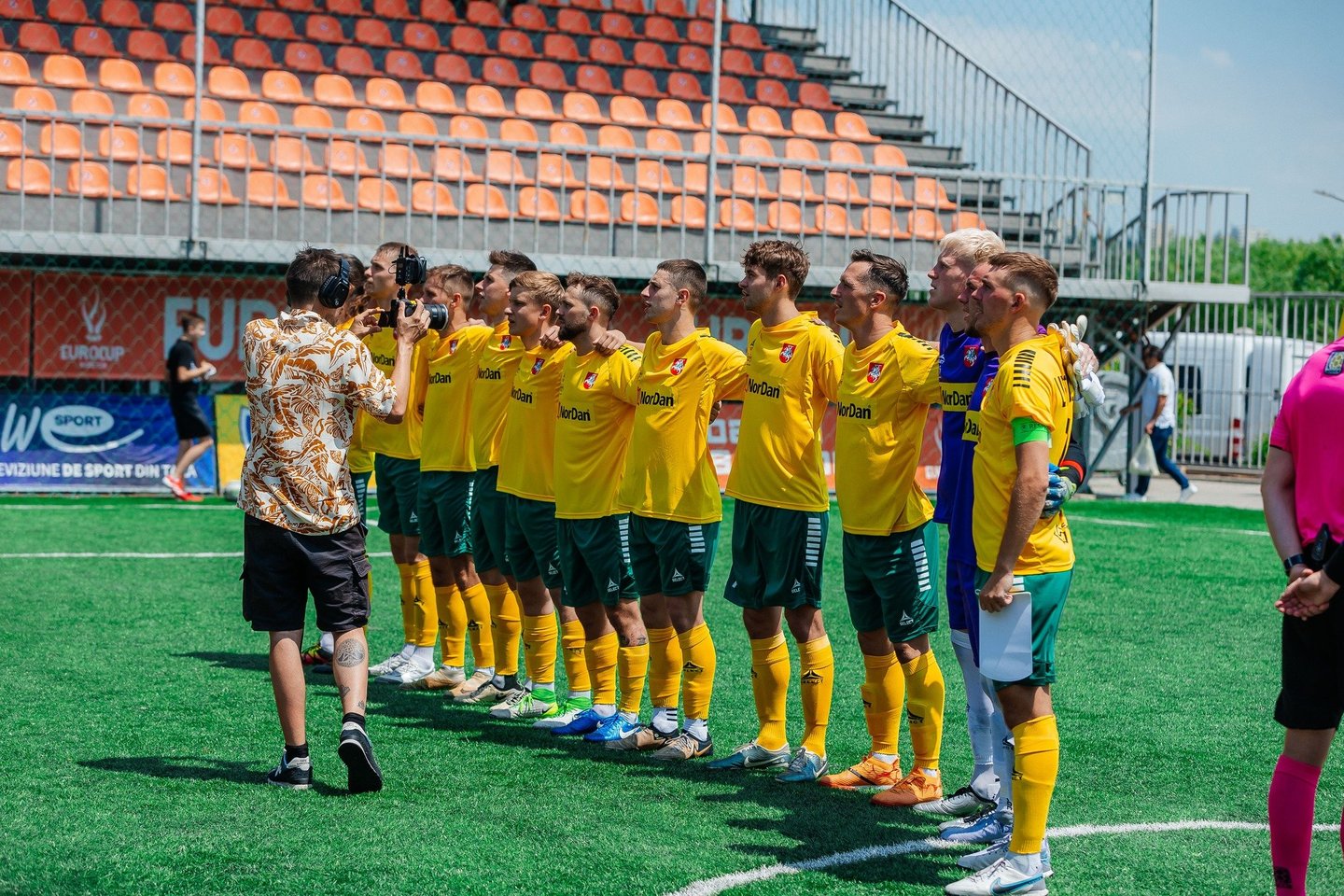  International Socca Federation nuotr.<br> Lietuvos mažojo futbolo rinktinė.