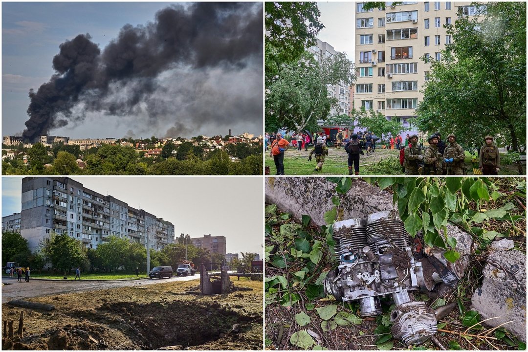 Dar viena žiauri Rusijos oro ataka: kadruose – barbariško išpuolio padariniai Charkive