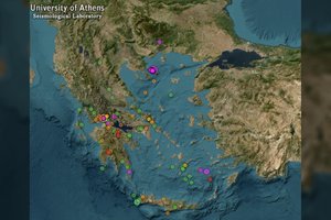 Žemės drebėjimas supurtė garsiuosius vienuolynus Graikijoje