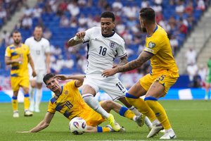 Anglijos futbolininkai išvargo pergalę prieš nykštukinę valstybę