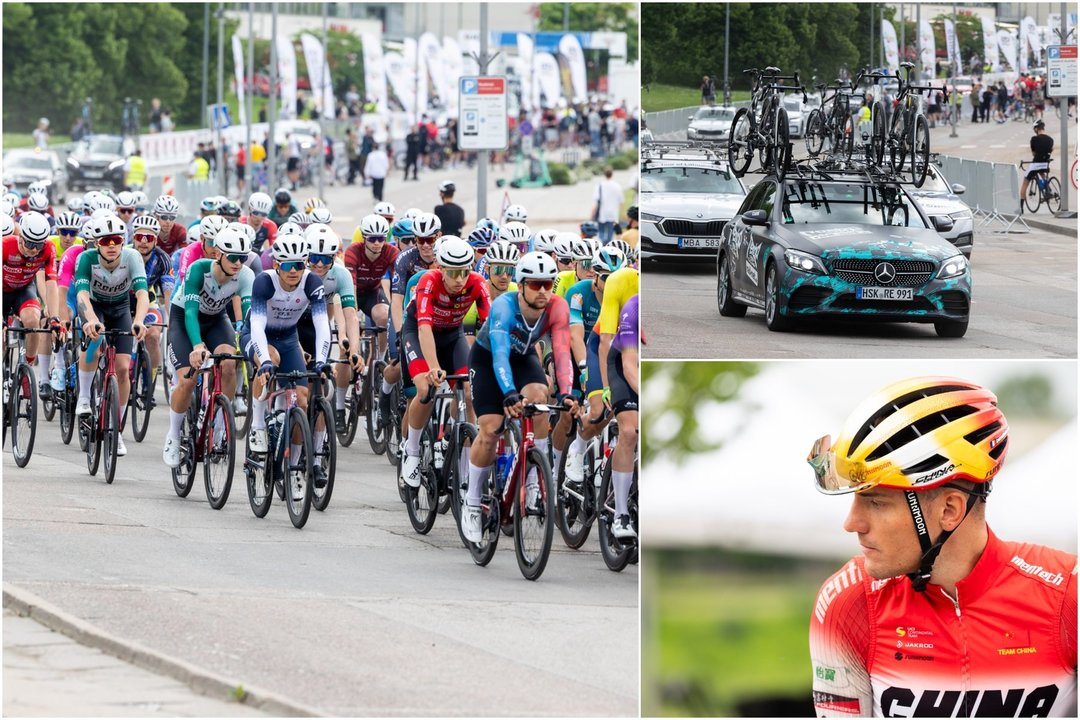 Vilniaus keliuose karaliauja dviračiai – startavo lemiamas „Tour of Lithuania“ etapas