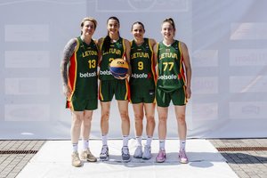 Netikėto lietaus atvėsintos Lietuvos 3x3 krepšininkės išplėšė paskutinį kelialapį į Europos čempionatą