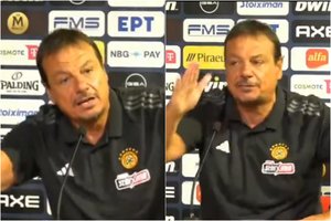 Graikijos čempionatą prapylęs E. Atamanas įsiuto ant žurnalisto – pratrūkęs turkas nutraukė spaudos konferenciją