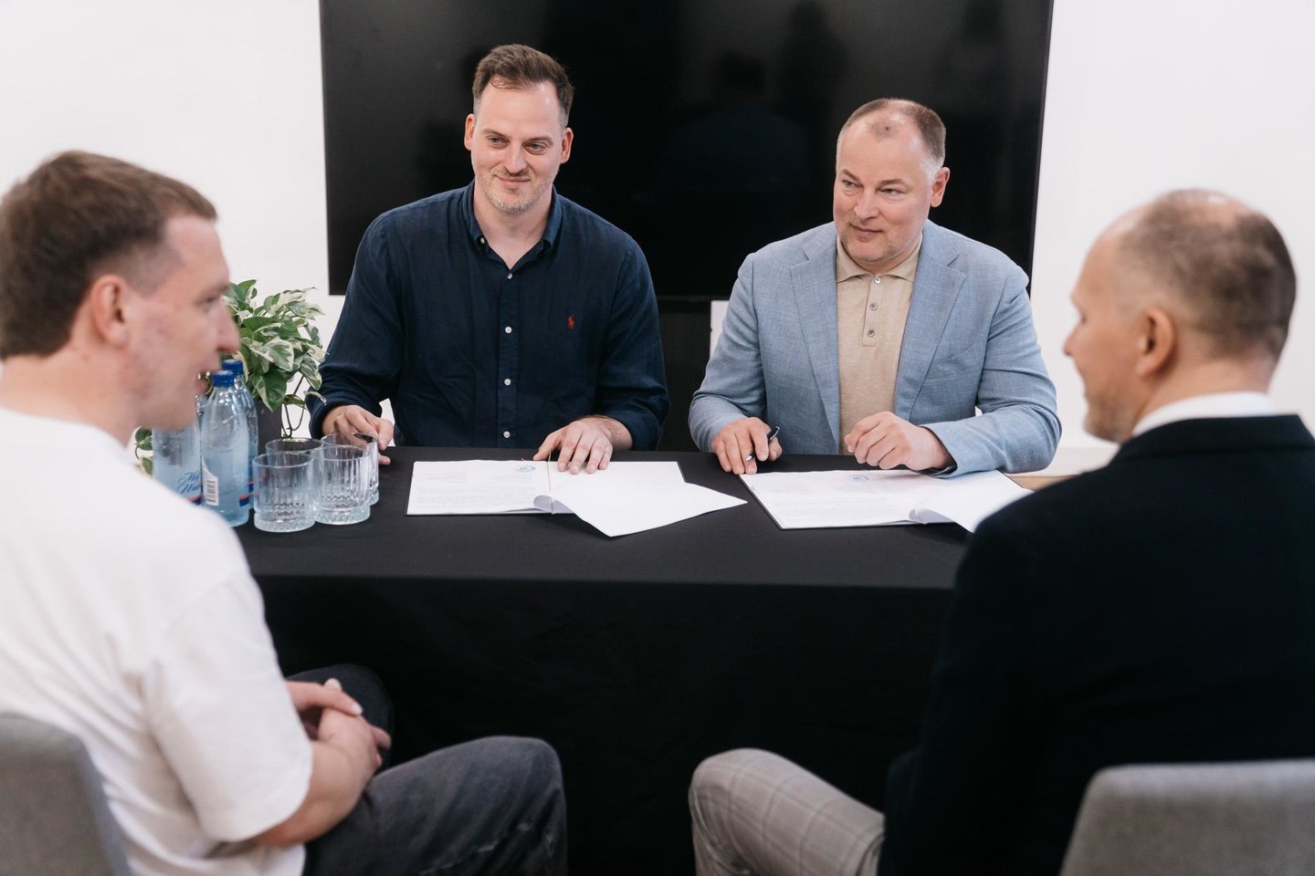 Turto bankas ir buvusio Lukiškių kalėjimo komplekso operatorius „Aštuntas elementas“ pratęsė bendradarbiavimą iki 2031 m. kovo mėnesio pabaigos.<br>M.Repečkos nuotr.