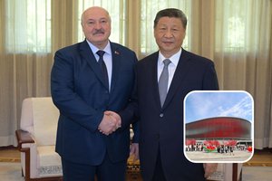 A. Lukašenka bando įsiteikti ir kitam diktatoriui: Minske nori pastatyti paminklą Xi Jinpingui