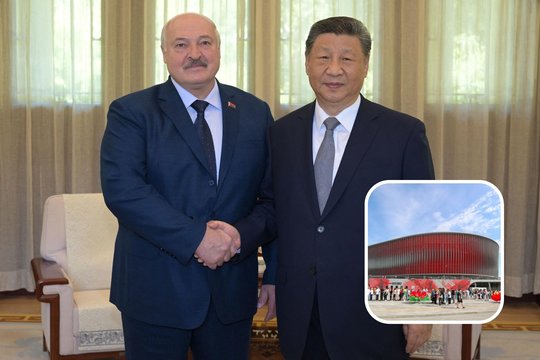 A. Lukašenka bando įsiteikti ir kitam diktatoriui: Minske nori pastatyti paminklą Xi Jinpingui