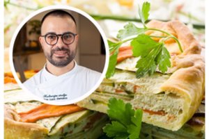 Vasariškas daržovių pyragas, pavergęs Gian Luca Demarco širdį: viskas dėl vieno ingrediento