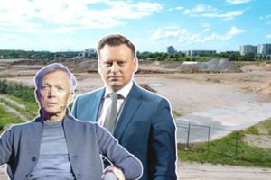 V. Benkunskas ir A. Avulis atsakė į klausimus, kada ir ar tas stadionas iškils