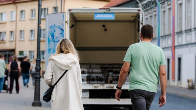 Vilniaus centre – neeilinė iniciatyva: žmonės pasinaudojo galimybe