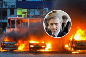 Rusijai raketomis ir bepiločiais atakuojant du Ukrainos miestus – K. Budrio kelionė traukiniu: pasidalijo patirtimi