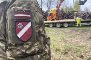 Savaitgalį iš Baltarusijos į Latviją per sieną veržėsi 154 migrantai