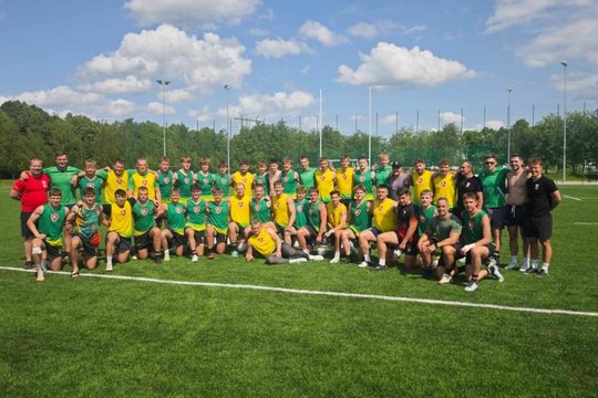Profesionalumu patenkintas Lietuvos regbio-7 rinktinės treneris džiaugiasi augančia karta