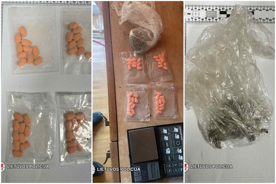 Jurbarko policijos pareigūnai demaskavo kvaišalų platintoją