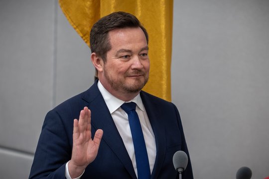 Vokietijos policijos komisaras: narystė AfD ir tarnyba – nesuderinami dalykai