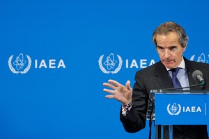 TATENA vadovas įspėja dėl smūgio Irano branduoliniams objektams