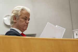 Nyderlandų politikai nebenori dirbti su kraštutinių dešiniųjų lyderiu G. Wildersu