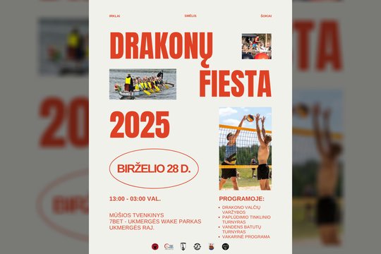 Ukmergėje vyks „Drakonų fiesta 2025“