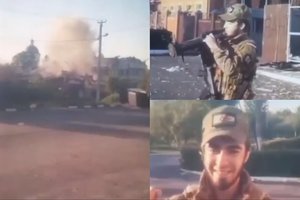 Kurske – protu nesuvokiamas okupanto aktas: užfiksavo, kaip Rusijos kareivis iššauna granatą į gyvenamąjį namą