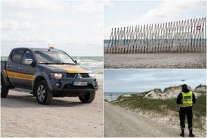 Lietuvos turistams – įspėjimas iš Latvijos policijos: pajūryje poilsiautojus tikrins ir dronais