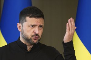 Iš V. Zelenskio – griežta reakcija į naujausią Rusijos ataką