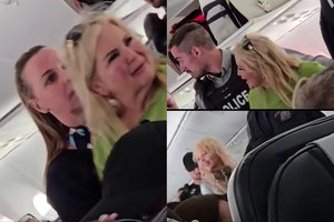 Skrydis iš Jungtinės Karalystės virto košmaru: po motinos ir dukros „šou“ – avarinis nusileidimas