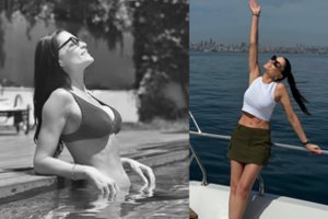 Anna Douka pasidalijo karštais kadrais: pademonstravo pribloškiančią figūrą