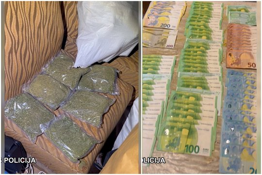 Vilniaus policininkai šturmavo narkotikų prekeivių namą: pajutę pavojų kvaišalus bandė sudeginti krosnyje