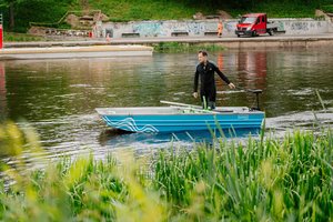 „Darnu Group“ pradeda 24 kilometrų ilgio Neries atkarpos valymo nuo šiukšlių darbus