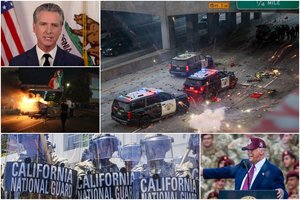 Siūlo nepūsti burbulo dėl protestų JAV: D. Trumpas siunčia aiškią žinutę