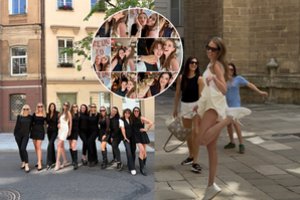 Manekenė Rima Triškutė Vienoje atšventė mergvakarį: „7 valandą ryto burbuliukai – žinau, skamba beprotiškai“