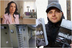 Baigėsi posėdis dėl rašytojo D. Dargio suėmimo pratęsimo: po emocingų viešų advokatės pasisakymų prokuroras įžvelgė bandymą daryti įtaką