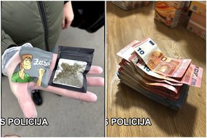 Klaipėdoje sulaikytas kanapes nepilnamečiams pardavinėjęs jaunuolis