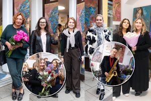 Grafikė Edita Suchockytė atvėrė naujos galerijos duris: aplankė ir garsenybės