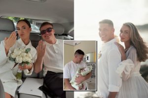 Savaitės blykstėse – lenktyniniko R. Baciuškos vestuvės ir kūdikio sulaukęs chirurgas D. Bagdanavičius 