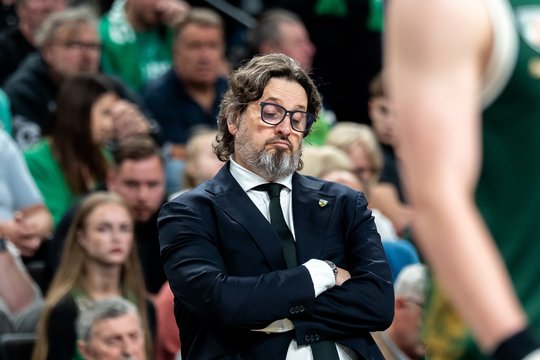 „Žaidėme blogai“: po „Ryto“ antausio – A. Trinchieri nusivylimas ir dūris pirštu į savo hierarchiją