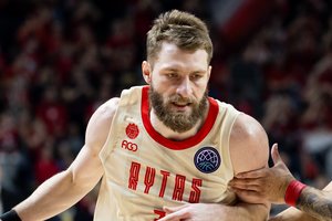 „Žalgirio“ duobkasys kalbas apie Eurolygą stumia šalin: „Šiandien noriu viską atiduoti „Rytui“