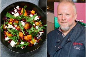 Šios salotos – V. Radzevičiaus vasaros favoritės: „Tai įspūdingas derinys“