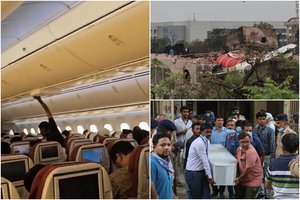 „Niekas neveikia“: likus kelioms valandoms iki katastrofos vaizdo įraše užfiksuoti gedimai „Air India“ lėktuve