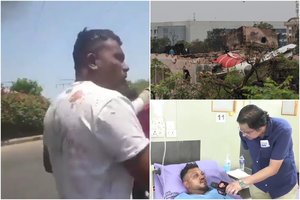 „Vis dar negaliu patikėti, kaip išgyvenau“: aviakatastrofą išgyvenęs britas papasakojo, kaip ištrūko iš lėktuvo