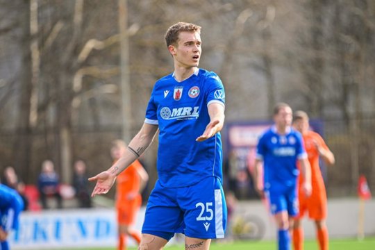 „Panevėžio“ futbolininkai neišlaikė turėto pranašumo Telšiuose