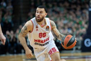 M. Jamesas šiame sezone „Monaco“ ekipoje nežais